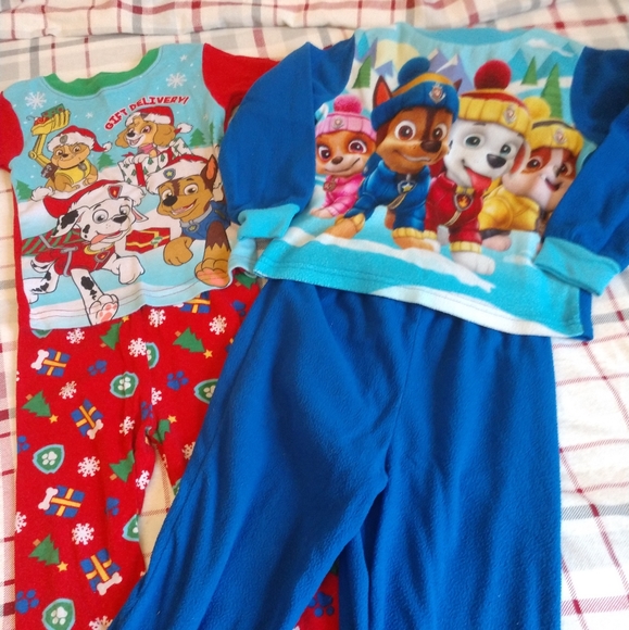 Nickelodeon Other - Paw patrol size 4T Christmas holiday PJ's